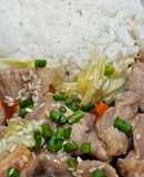 ข้าวหน้าหมูเกาหลี