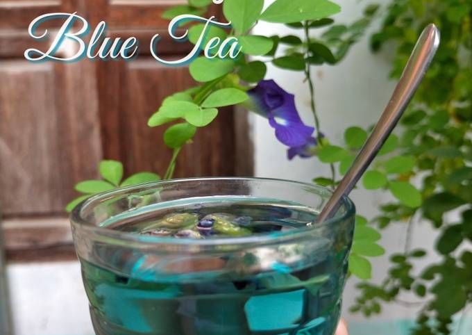 Resep 💙 Morning Blue Tea (Teh Bunga Telang)