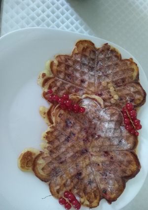 Ribizlis gofri recept fotója