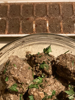 A picture of California Farm Beef Liver Broth Cubes and Dumplings.