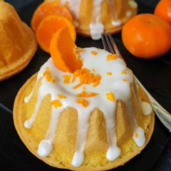 Moroccan Meskouta Orange Cake A picture of Moroccan Meskouta Orange Cake.