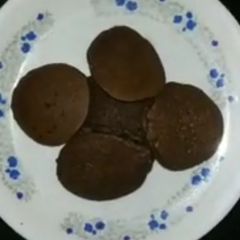 A picture of Dora cake by Parle g biscuit.