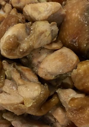 蒜頭蒸雞 的食譜成品照片