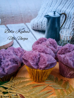 Foto resep Bolu Kukus Ubi Ungu (pake ragi)