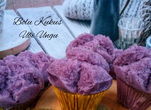 Foto resep Bolu Kukus Ubi Ungu (pake ragi)