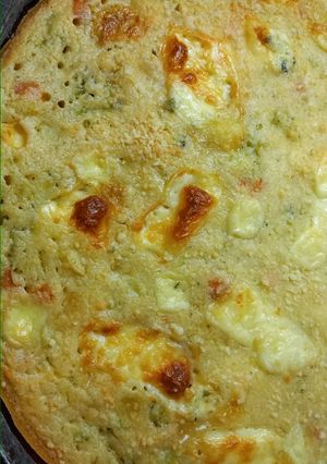Una foto de Tortilla de brócoli/chauchas de la abuela 💖