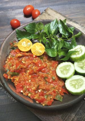 Foto resep SAMBAL DADAK / Sambal MENTAH / sambal segar
