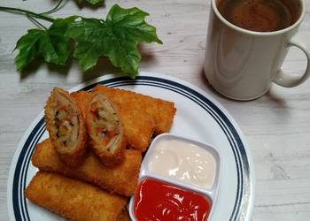 Resep Mudah 523.Risoles (Kulit Lumpia) Enak Bergizi