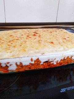 Una foto de Lasaña de carne estilo churri