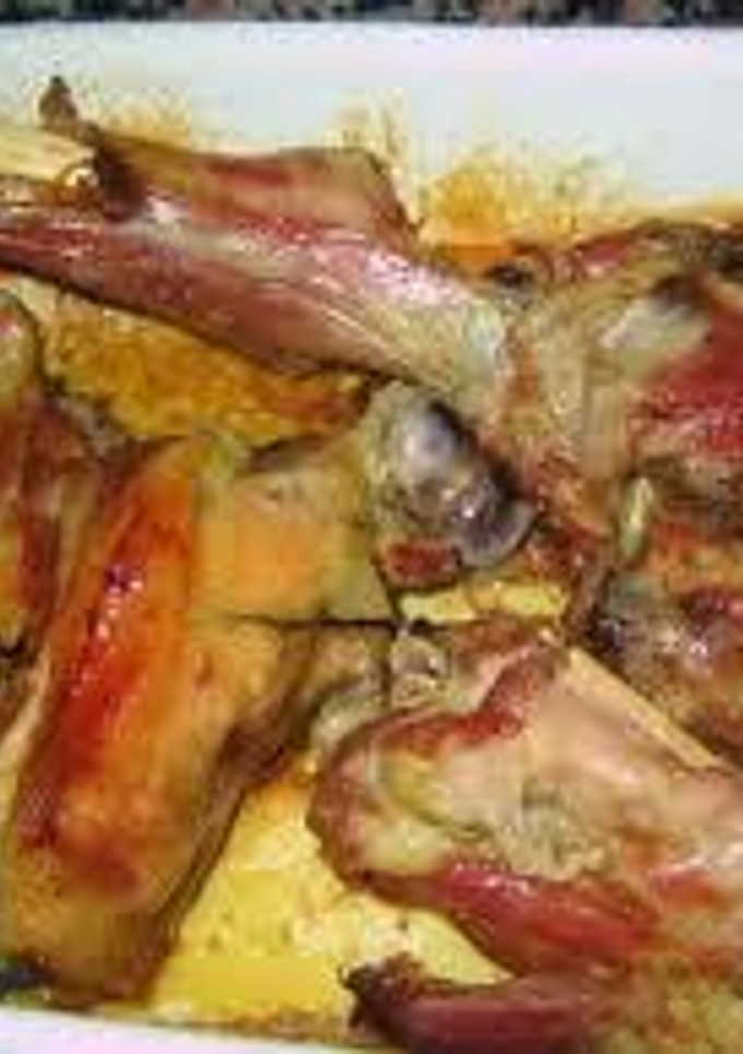 Una foto de Cordero asado