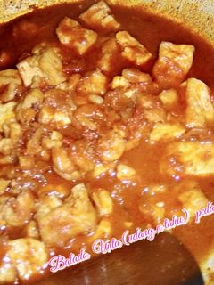 Foto resep Balado Unta (Udang n tahu) pedas