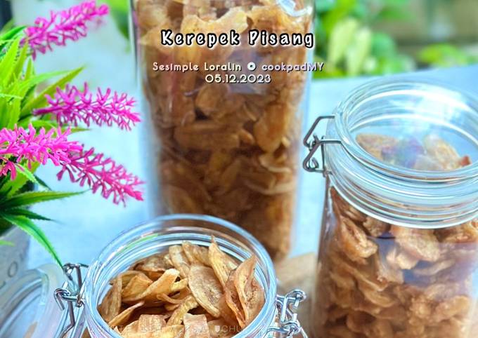 Resipi Kerepek Pisang Oleh Sesimple Loralin - Cookpad