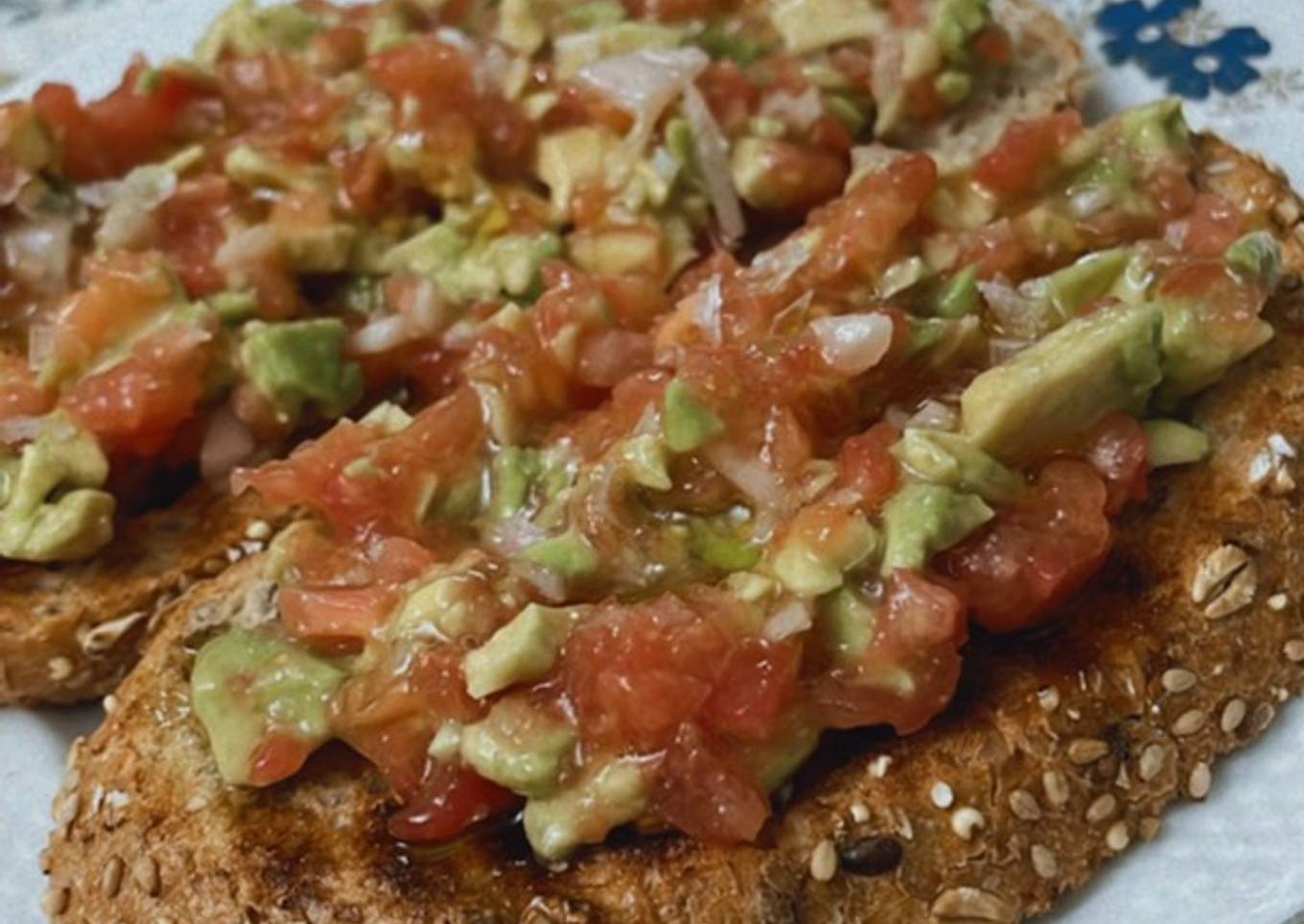Tosta de aguacate