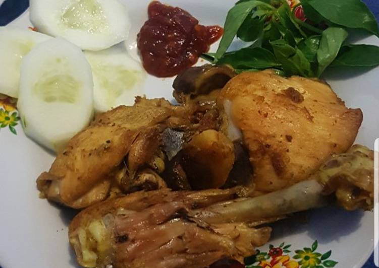 Ayam Goreng Ungkep-Resep Ayam Goreng Renyah