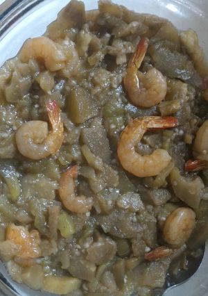 Foto resep Terong Masak Udang