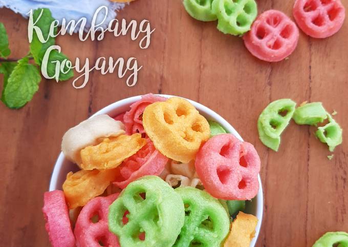 Resep: Kembang Goyang 🌈 Ekonomis Untuk Dijual