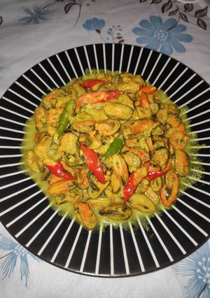 Foto resep Kerang Bumbu Kuning