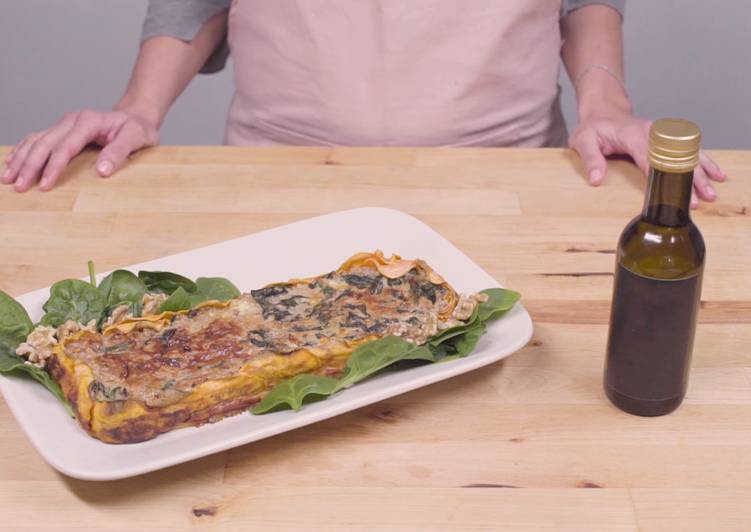 Sweet potato and spinach quiche Sweet potato and spinach quiche