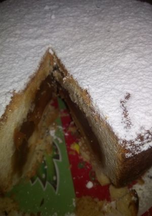 Una foto de Pastafrola de dulce de leche