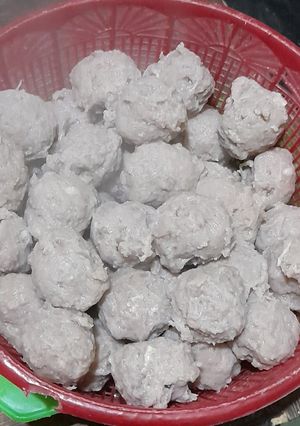 Foto resep Bakso sapi rumahan