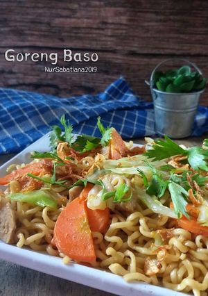 Foto resep Mie Goreng Baso