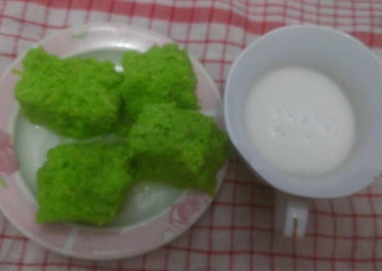 Resep Tape ketan hijau Anti Gagal