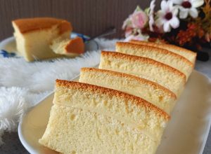 Foto resep (027).Ogura Cake With Cheddar Cheese Slice