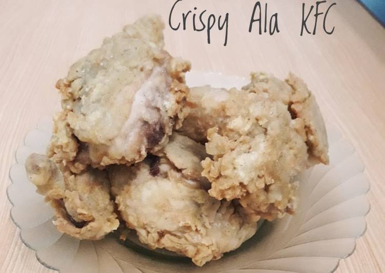 Resep Ayam Goreng Crispy Ala KFC, Bikin Ngiler