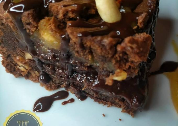 🍴 Brownie ChocoCacahuÃ¨te et caramel