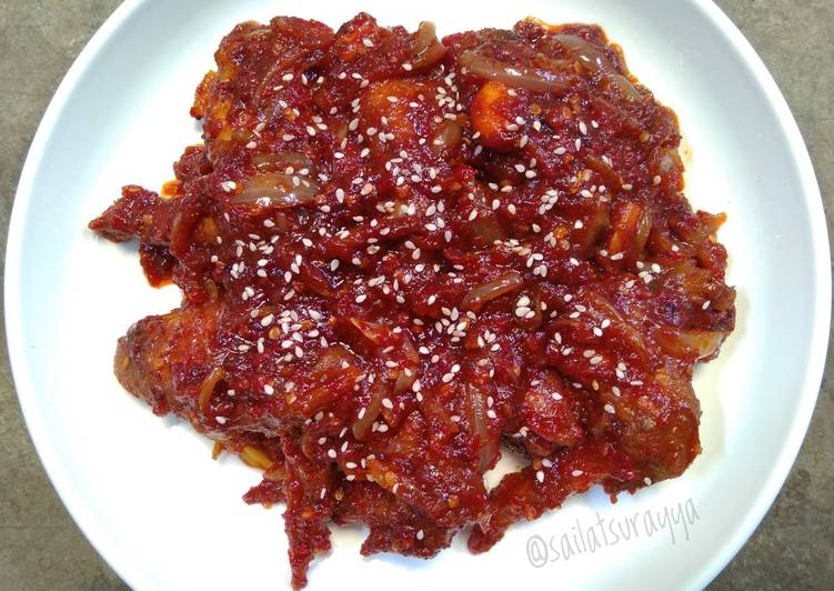 8 Resep: Korean Spicy Chiken Wings Kekinian