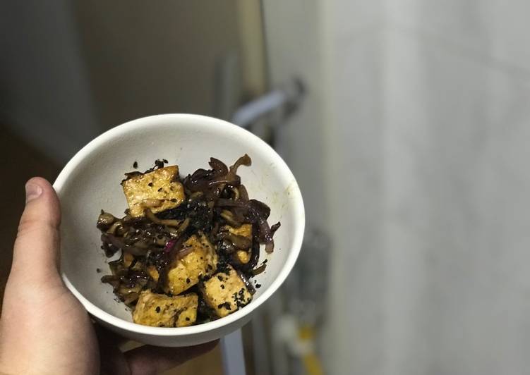 Shimeji com tofu - Tudogosreceitas