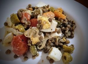 Una foto de Ensalada de Lentejas