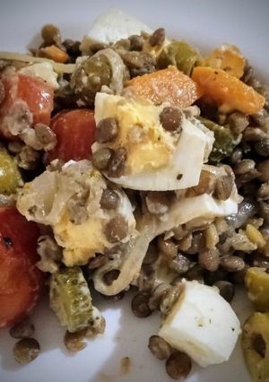 Una foto de Ensalada de Lentejas