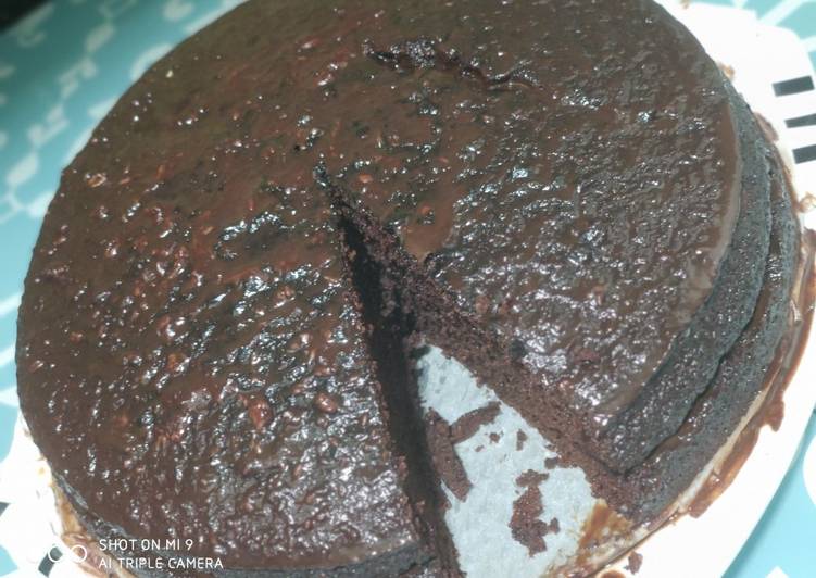 Bizcocho de calabacín y chocolate