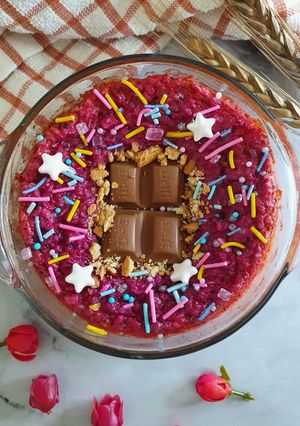 Foto resep Dragonfruit Baked Oat