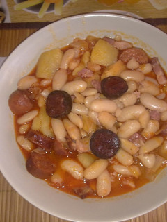 Una foto de Fabada asturiana a mi estilo