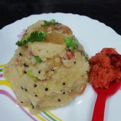 A picture of Vegetable upma.