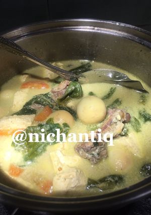 Foto resep Sayur Tahu Kuning Gurih
