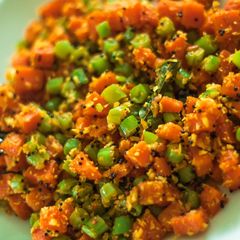 A picture of Beans - carrot Stir Fry.