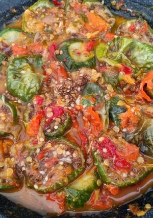 Foto resep Pecak Terong