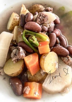 Foto resep Sup Brenebon/ kacang merah (makanan pendamping diet)