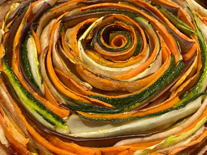 Easy Way Prepare Veggie Salad Tart the So Delicious Really delicious