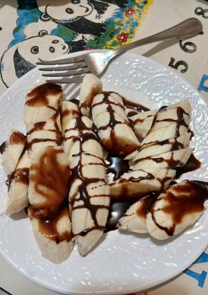 香蕉巧克力 的食譜成品照片