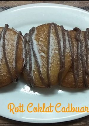 Gambar Roti coklat cadbuary goreng#PinkBoxCereal