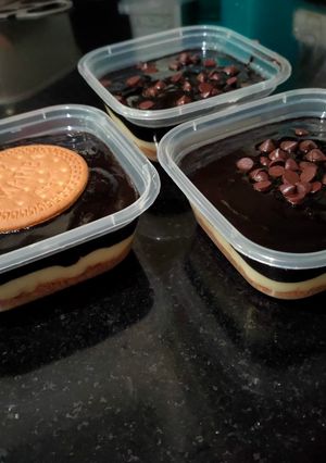 Foto resep Dessert box simple