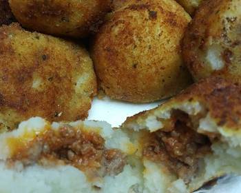 Fresh, Prepare Recipe Potato Balls Home Style