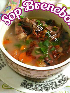Foto resep Sop Brenebon Khas Minahasa / Sup Kacang Merah