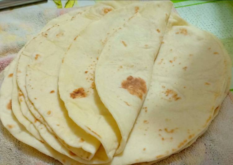 La façon simple de faire des recettes Pain tortilla spécial