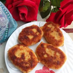 A picture of Potato Pasta cutlets.