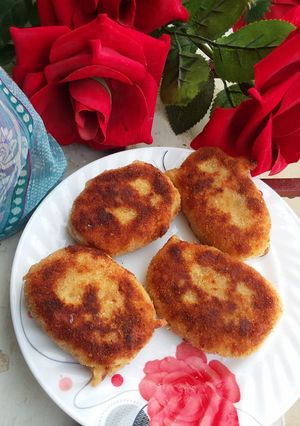 A picture of Potato Pasta cutlets.